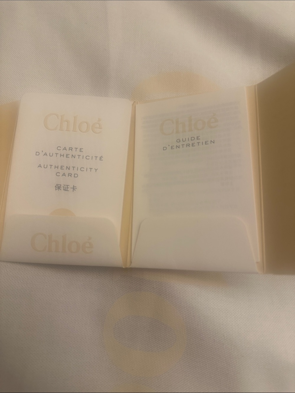 Chloé Caramel Brown Leather Tote with Embossed Logo Straps - Picture 7 of 8